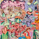 Henrique Oliveira, Sem Título, 2010, óleo sobre tela