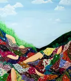 Mariana Palma, Glória, óleo sobre tela