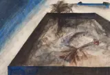 Duas Ilhas by Evandro Carlos Jardim, 1985, aquarela sobre papel, offered Nov 2013
