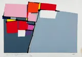 Silvio Oppenheim, Sem Título, 1990, serigrafia sobre papel