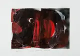 Cleoo, Composiçãoi Informal Nº 64, 1985, técnica mista sobre papel