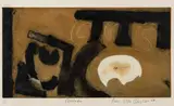 Anna Bella Geiger, Bordado, 1966, gravura em metal sobre papel