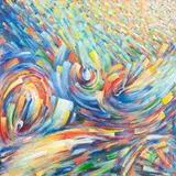 Antonio Peticov, Painting #8