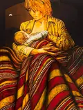 Quissak Jr., A Mãe, 1975, óleo sobre tela