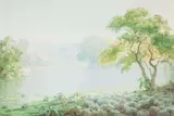 Campos Ayres, Paisagem, óleo sobre tela