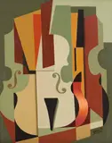 Elena Nikitina, Série "Tema e Variações", 1999, óleo sobre tela