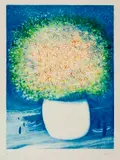 Eduardo Iglesias, Floral, 1978, litogravura sobre papel
