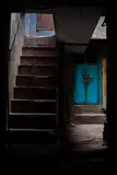 Porta Azul com Escada (Índia) by Rodrigo Frota, 2012, pigment print, offered Mar 2013