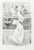 Livio Abramo, Oferenda, 1979, litogravura sobre papel