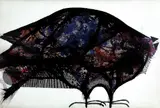 Pássaro by Aldemir Martins, 1961, nanquim e ecoline sobre papel, offered Mar 2013