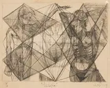 Wesley Duke Lee, Trilogia, gravura em metal sobre papel