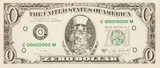 Zero Dollar by Cildo Meireles, double-sided offset lithograph on paper, offered Mar 2013
