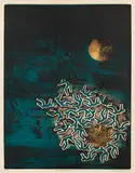 Isabel Pons, Cosmonautas, 1966, litogravura sobre papel