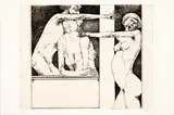 Karl Plattner, Três Mulheres, 1979, gravura em metal sobre papel
