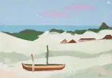 Bramante Buffoni, O Barco, 1983, óleo sobre tela