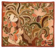 É tempo de primavera by Guiomar, 1978, tapeçaria, offered Mar 2013