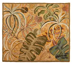 Natureza by Guiomar, 1978, tapeçaria, offered Mar 2013
