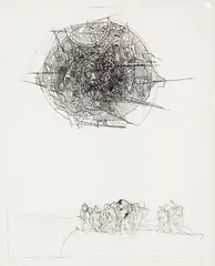 Darel Valença Lins, Sem Título, 1967, gravura em metal sobre papel