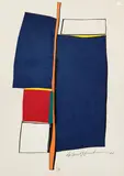 Silvio Oppenheim, Sem Título, 1984, serigrafia sobre papel