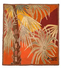 Carnaúba by Guiomar, 1978, tapeçaria, offered Mar 2013