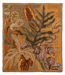 Folhagem de Outono by Guiomar, 1980, tapeçaria, offered Mar 2013