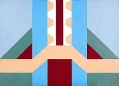 Sem Título by Jandyra Waters, 1993, óleo sobre tela, offered Nov 2012