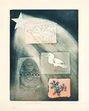 Natal Brasileiro by Aldemir Martins, 1988, água forte, água tinta e xilogravura sobre papel velan, offered Nov 2012