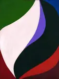 Barbara Schubert Spanoudis, Sem Título, 1968, óleo sobre placa