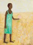 Francisco Rebolo, Mulher com Rosa