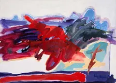 Strawberry Jam by Luiz Aquila, 1991, acrílica sobre tela, offered Nov 2012