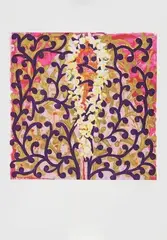 Sem Título by Beatriz Milhazes, 1992, serigrafia sobre papel, offered Nov 2012