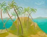 Francisco Rebolo, Paisagem com Coqueiros