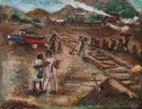 Anita Malfatti, Construção da Ferrovia