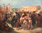 Johann Moritz Rugendas, El Mercado en Lima (Perú)