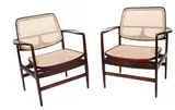 Sergio Rodrigues, Par de Poltronas Leve - Oscar Niemeyer