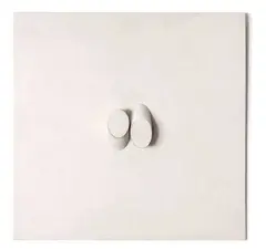 Convite by Sergio Camargo, 1972, relevo em madeira monocromada, offered Nov 2012