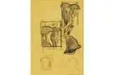 Pierre Bonnard, Esquisse, Carbonilla sobre papel