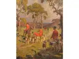 Escena de caceria by Édouard Doigneau, Oleo sobre tela, offered Aug 2026