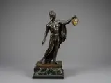 Perseo con la cabeza de Medusa by G. Nisini, bronce, offered Aug 2026