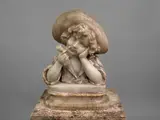 Adolfo Cipriani, Busto de niño con pipa, sculpture