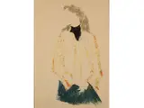 Raúl Soldi, Figura, Tecnica mixta Mide 50 x 36 cm
