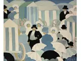 Alfredo Zorrilla, Figuras del `900, Oleo sobre tela