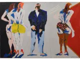 Carlos Gorriarena, Escaparate, Acrílico sobre tela