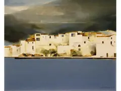 Ignacio Iturria, Cadaques, Oleo sobre tela