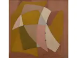Juan Del Prete, Geometrico, Oleo sobre hardboard