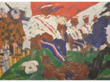 Carlos Gorriarena, 4to. mundo, Oleo sobre tela