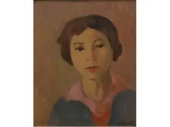 Retrato de niña by Ramón Gómez Cornet, Oleo, offered Dec 2025