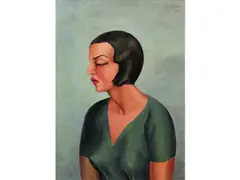 Riojana by Víctor Cúnsolo, Oleo sobre carín, offered Dec 2025