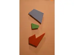 Raúl Lozza, Sin título, Oleo sobre madera