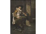 Retrato de caballero by Ferdinand Victor Roybet, Oleo sobre tela, offered Dec 2025